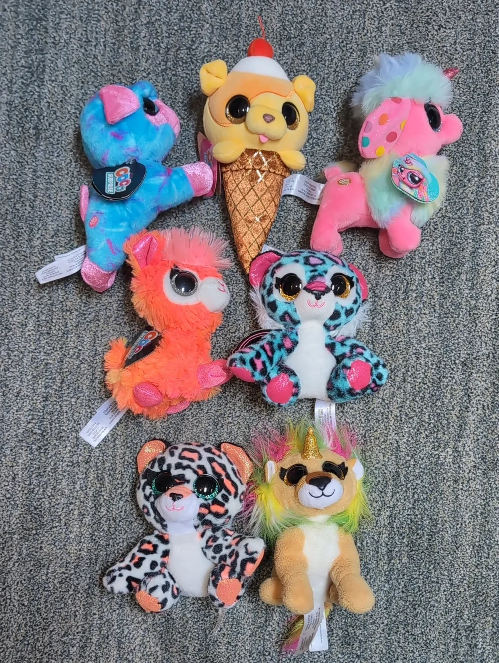 Coco Surprise Plush Small Animals Bundle - Multicolor GUC